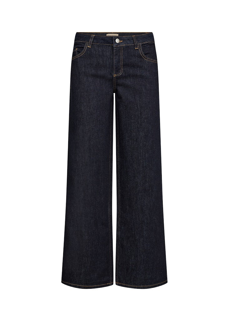 Soya Concept Damen Jeans Raw Blue Denim