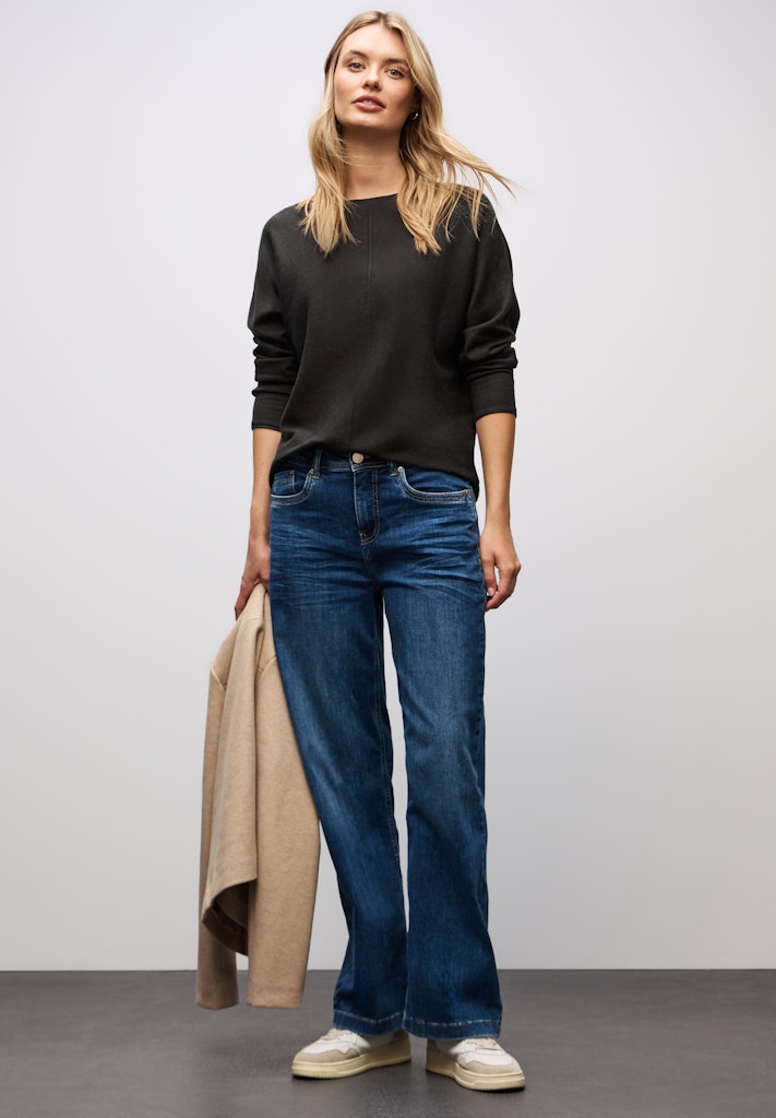 Street One Damen Pullover  Darkest B