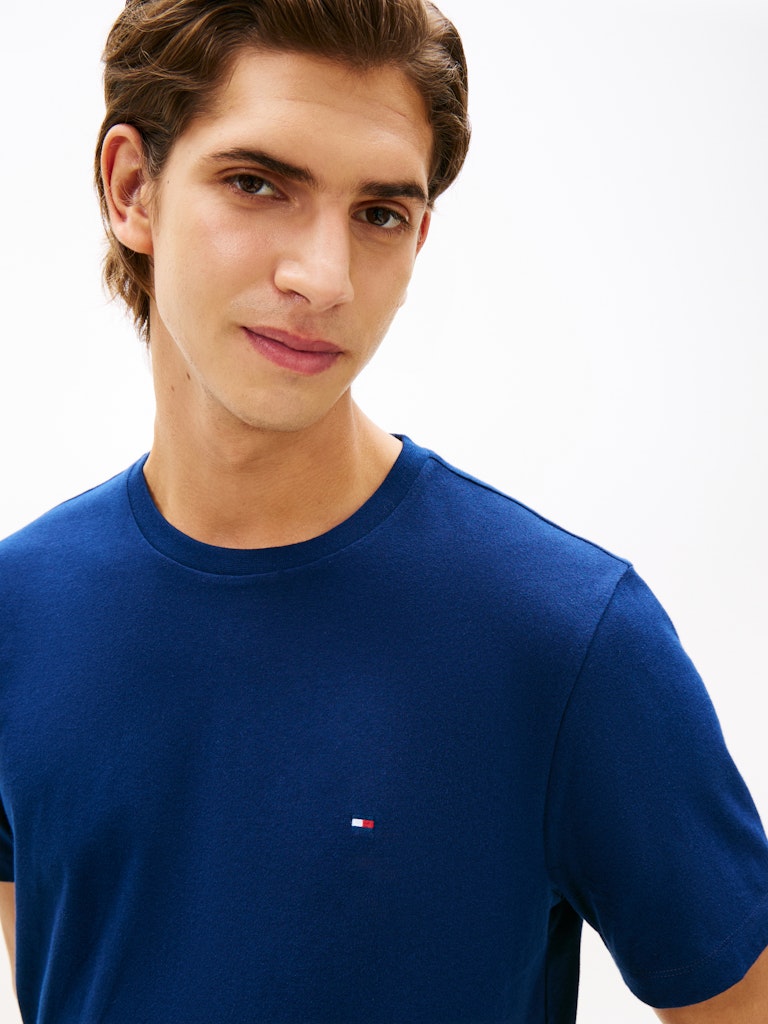 Tommy Hilfiger Herren T-Shirts kurz Dcc Blue