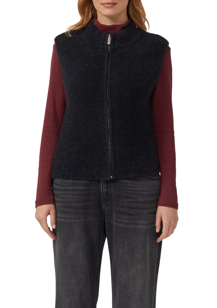 S. Oliver red Damen Pullover Grey/Black