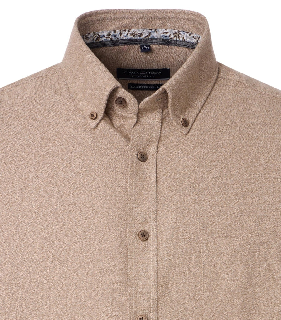 Casa Moda Herren Hemden  Beige