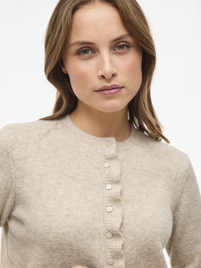 Vila Damen Strickjacken Super Light Nat