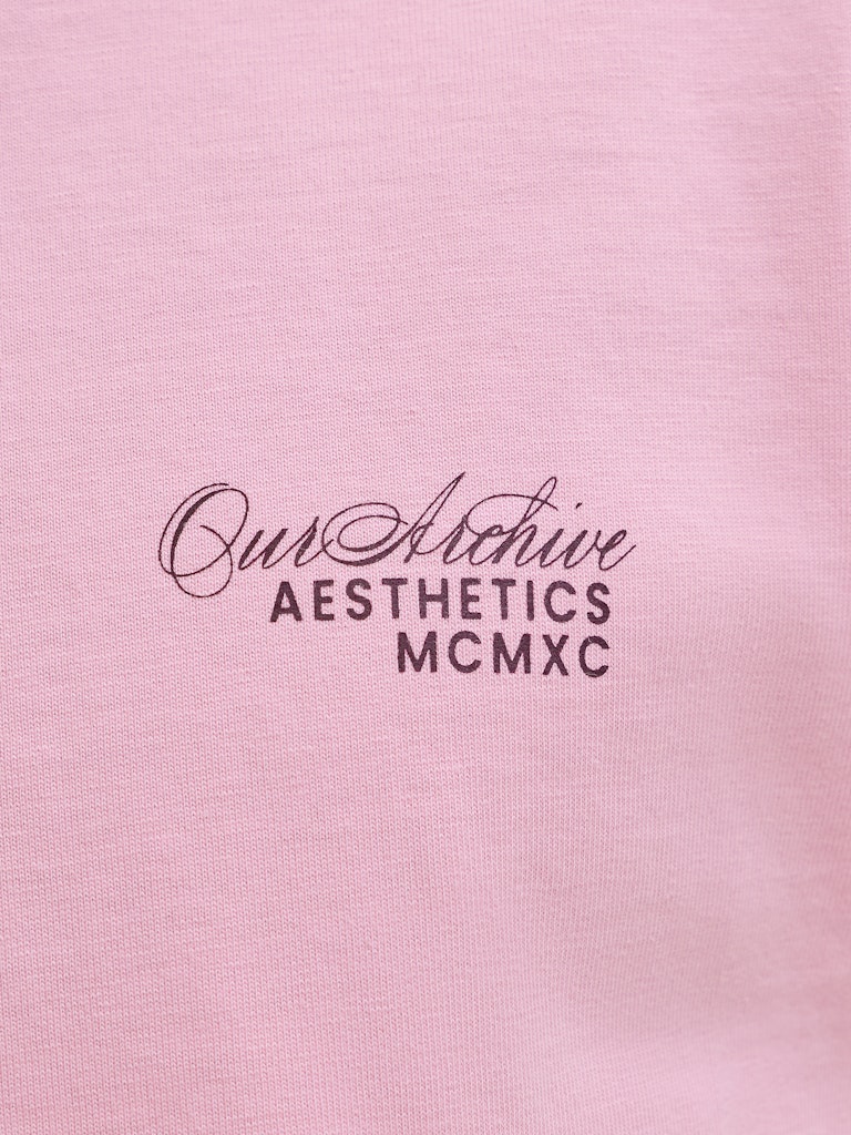 Jack & Jones Herren T-Shirts kurz Prism Pink