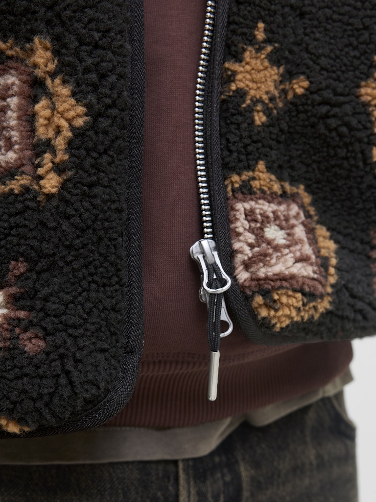 Jack & Jones Herren Jacken Black/Aop