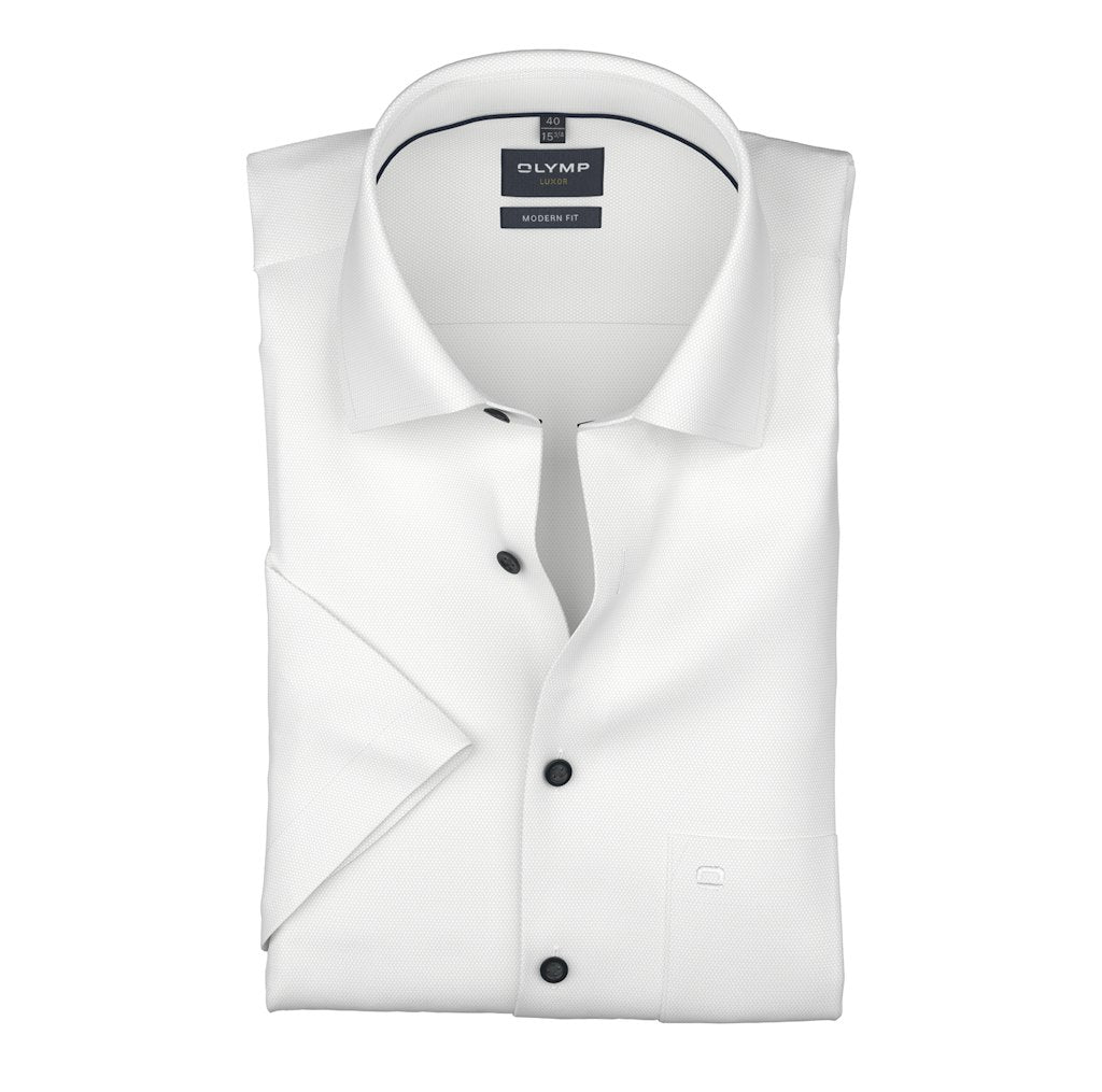 Olymp Herren Hemden kurz Weiss