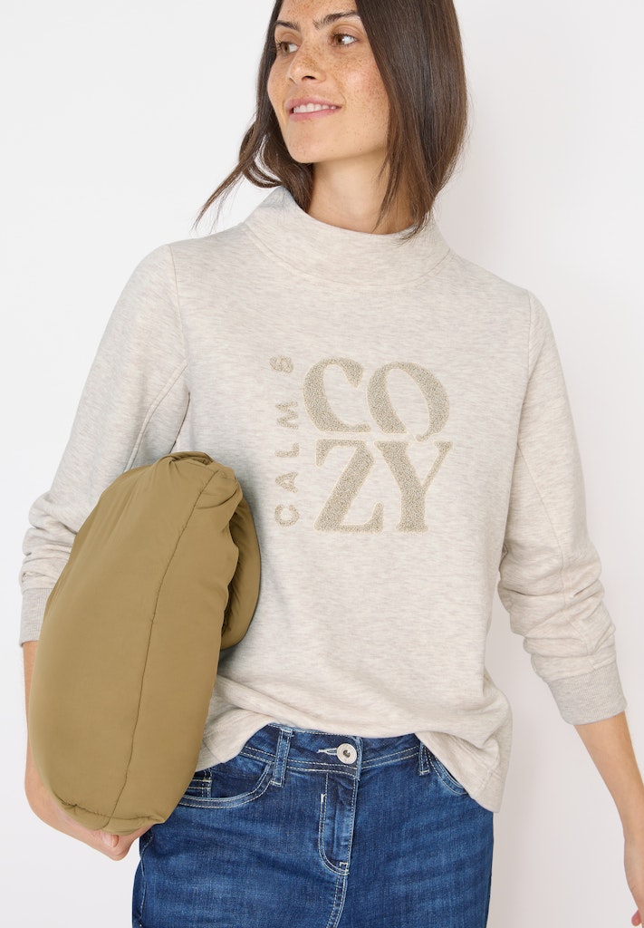 Cecil Damen Pullover  Oat Milk