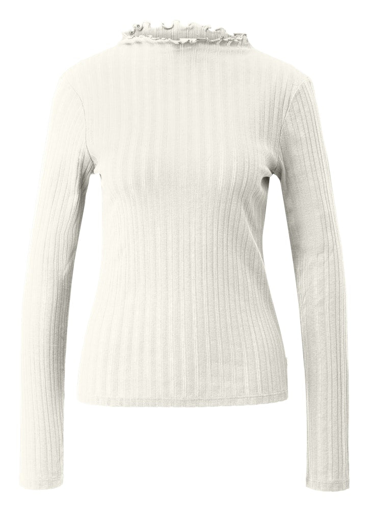 QS by S.Oliver Damen T-Shirts White