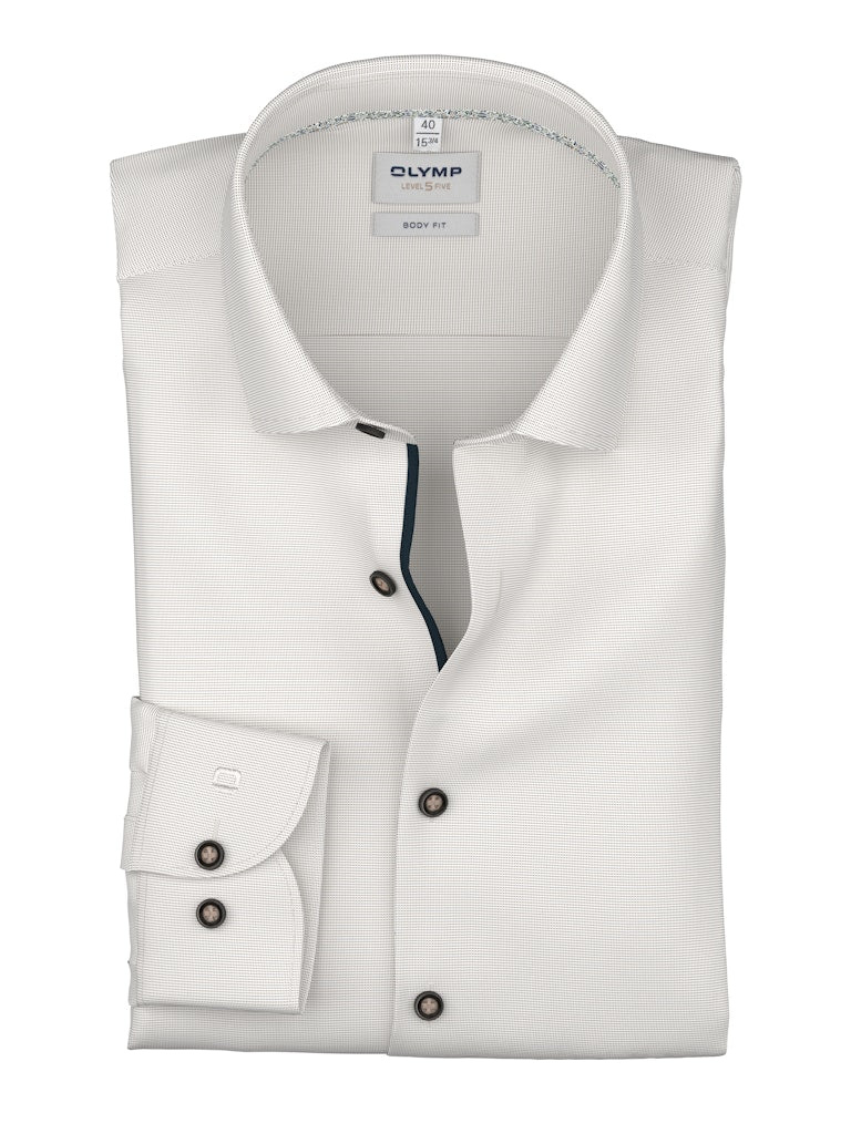 Olymp Herren Hemden lang Nougat