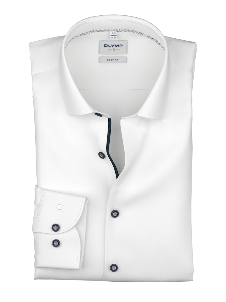 Olymp Herren Hemden lang Weiss