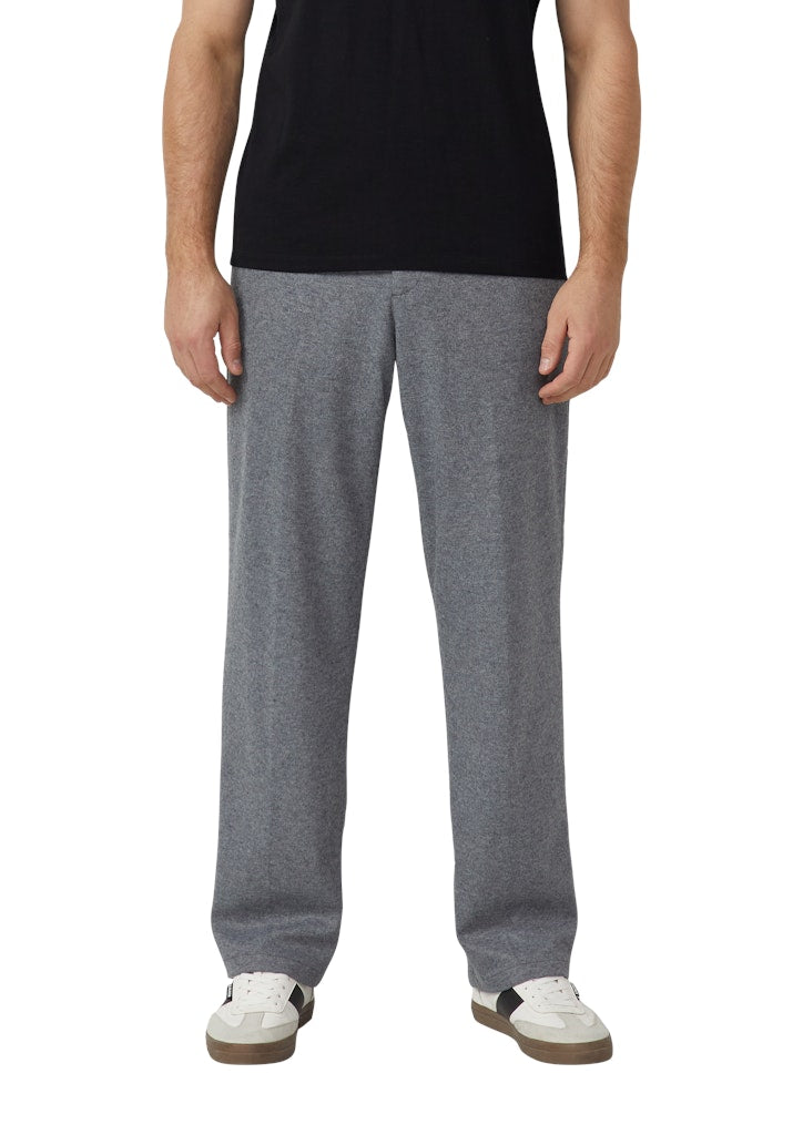 S. Oliver black Herren Hosen Grey/Black