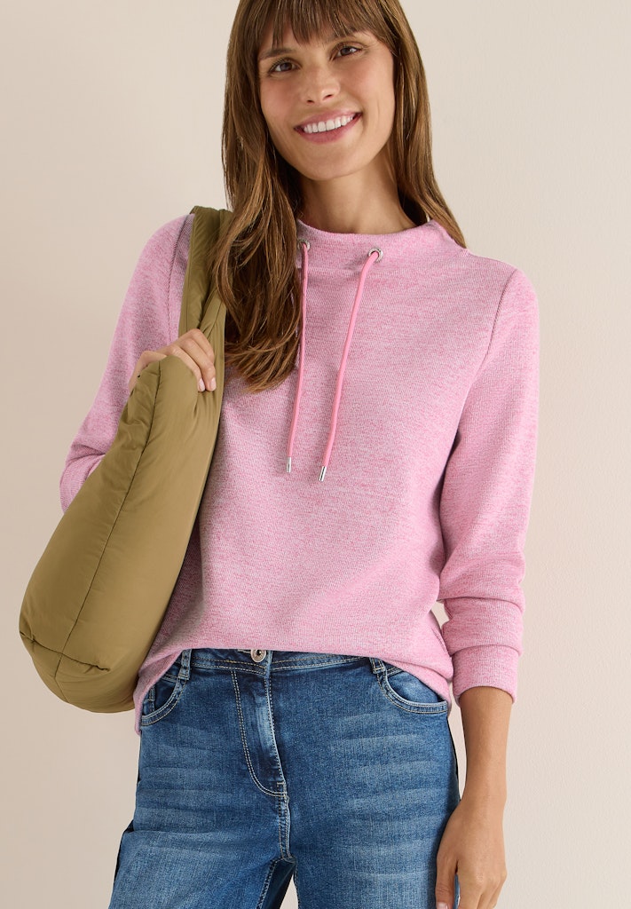 Cecil Damen T-Shirts  Dark Blos