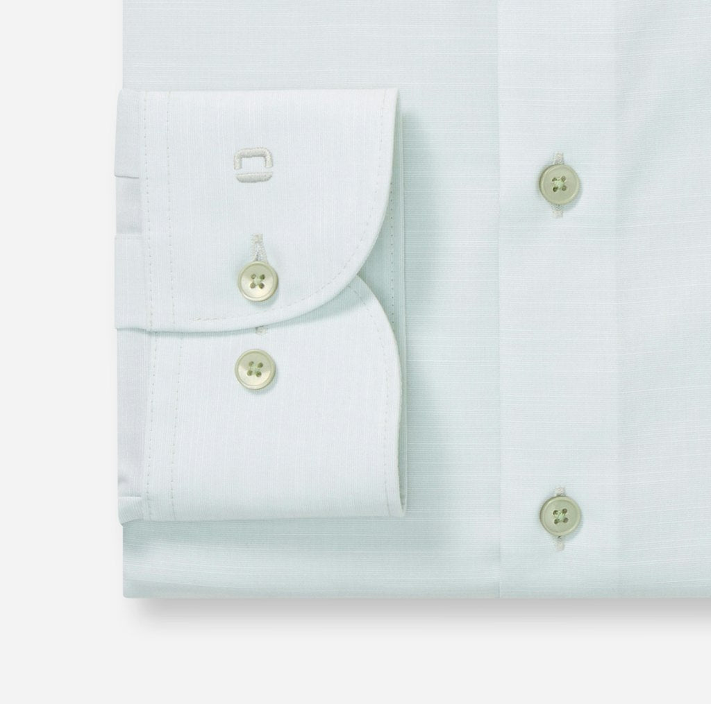 Olymp Herren Hemden lang Lindgrõn