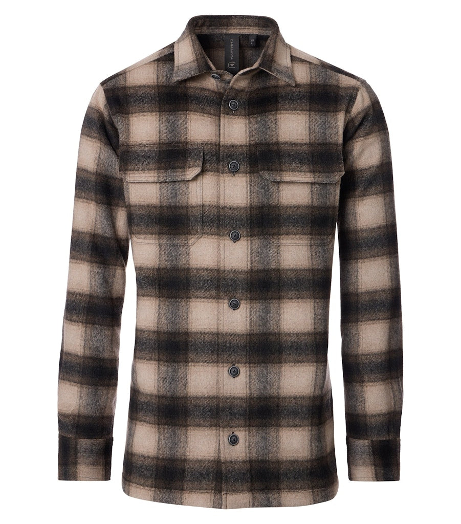 Casa Moda Herren Hemden Braun