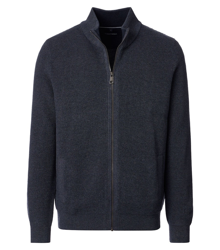 Casa Moda Herren Strickjacken Blau