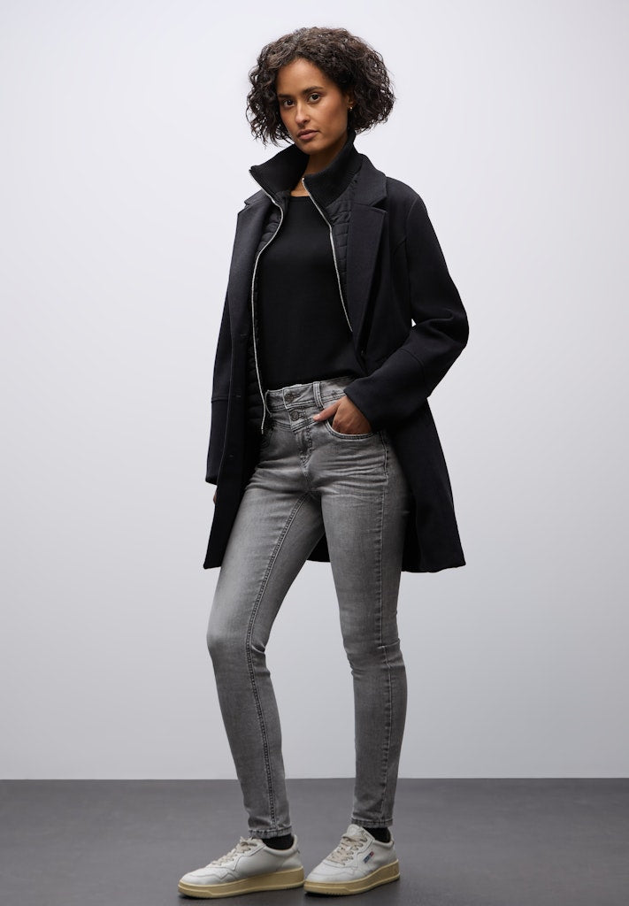 Street One Damen Hosen  Mid Grey