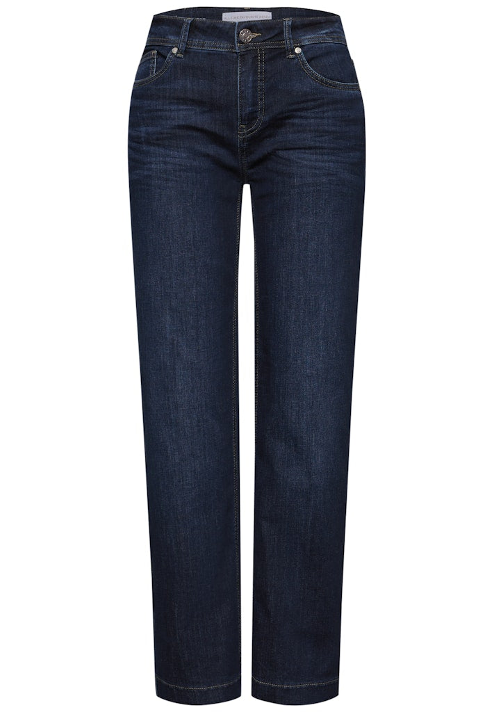 Street One Damen Hosen  Deep Indi