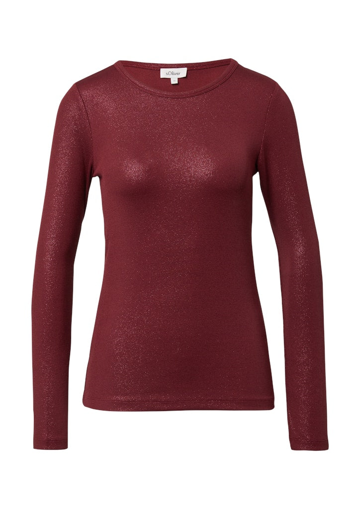 S. Oliver red Damen T-Shirts Red