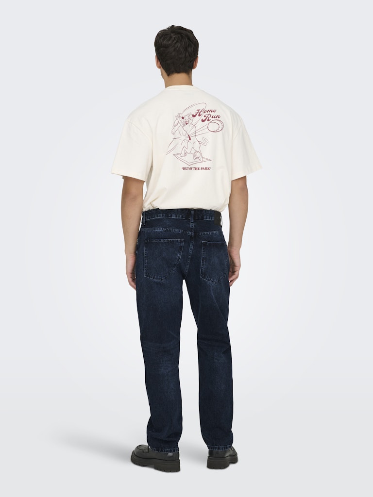 Only & Sons Herren Jeans Blue Black Deni