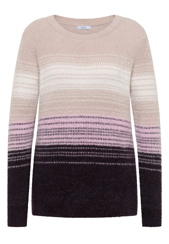 Cecil Damen Pullover Eggplant