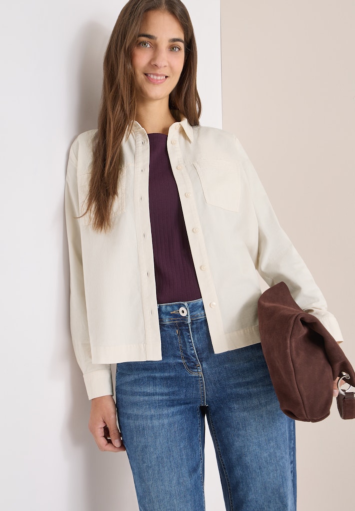 Cecil Damen Blusen  Light Gre