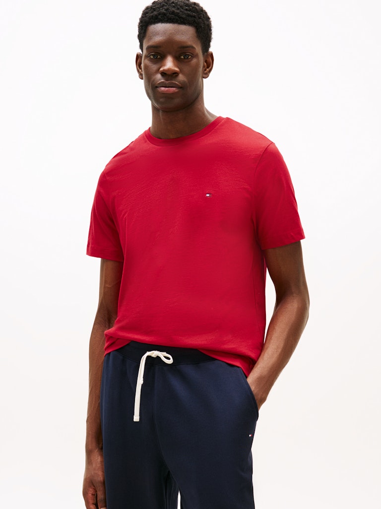 Tommy Hilfiger Herren T-Shirts kurz Xld Red