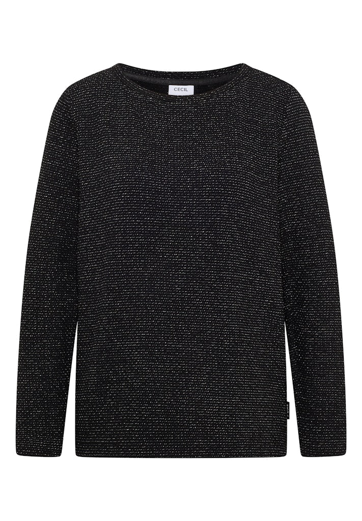 Cecil Damen T-Shirts Black