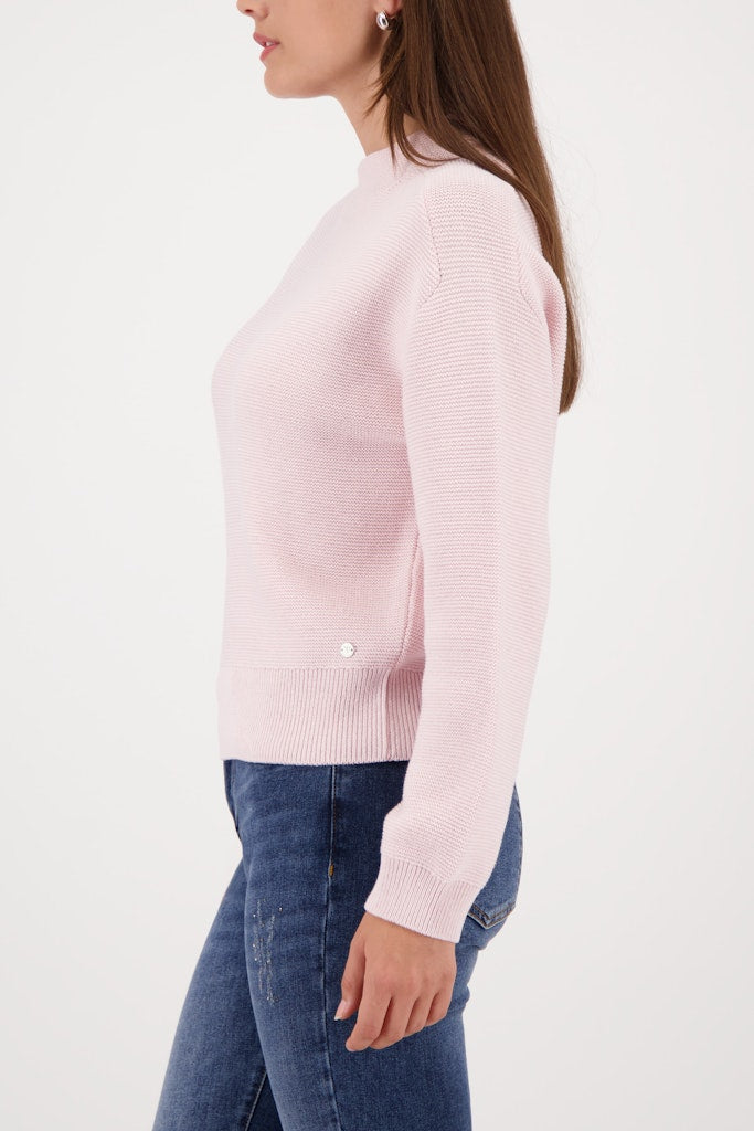 Monari Damen Pullover Light Rose