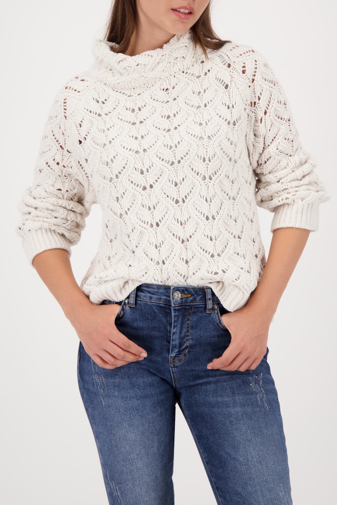 Monari Damen Pullover Pearl