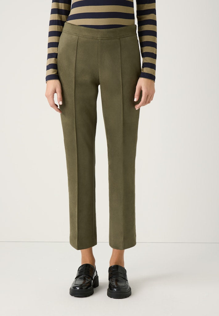 More & More Damen Hosen Olive Leaf