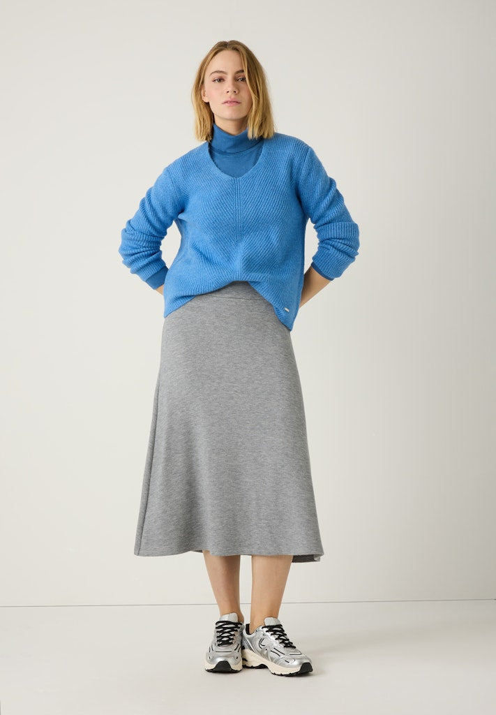 More & More Damen Pullover Winterblue
