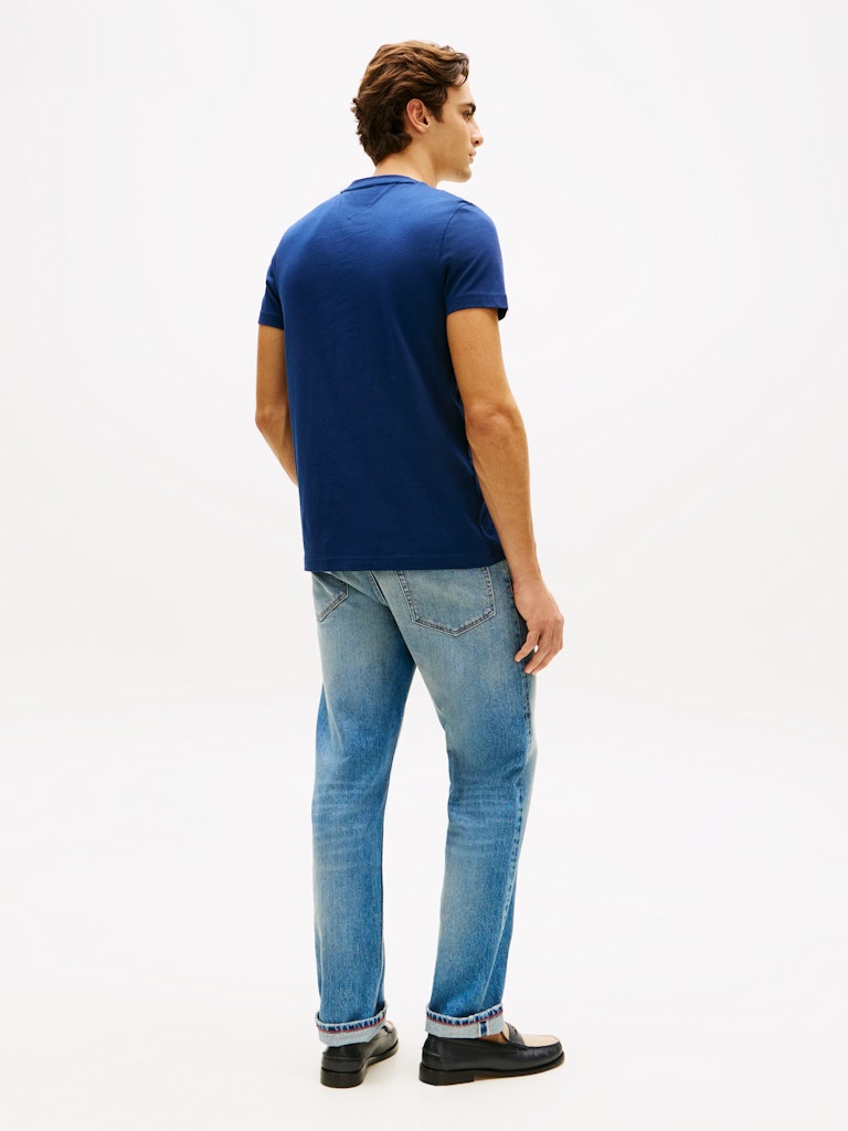 Tommy Hilfiger Herren T-Shirts kurz Dcc Blue