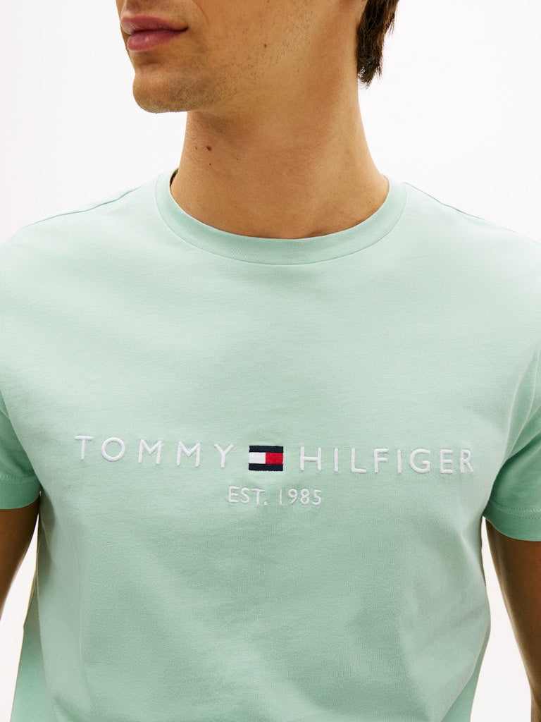 Tommy Hilfiger Herren T-Shirts kurz Mai Green