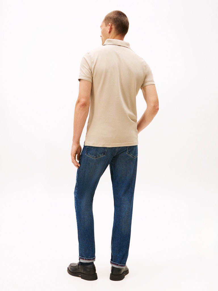 Tommy Hilfiger Herren Polo-Shirts Rbt Khaki