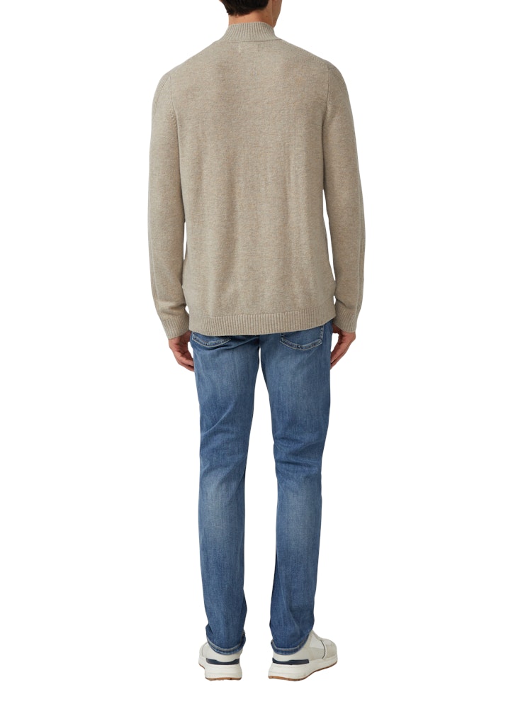 S. Oliver red Herren Pullover Brown