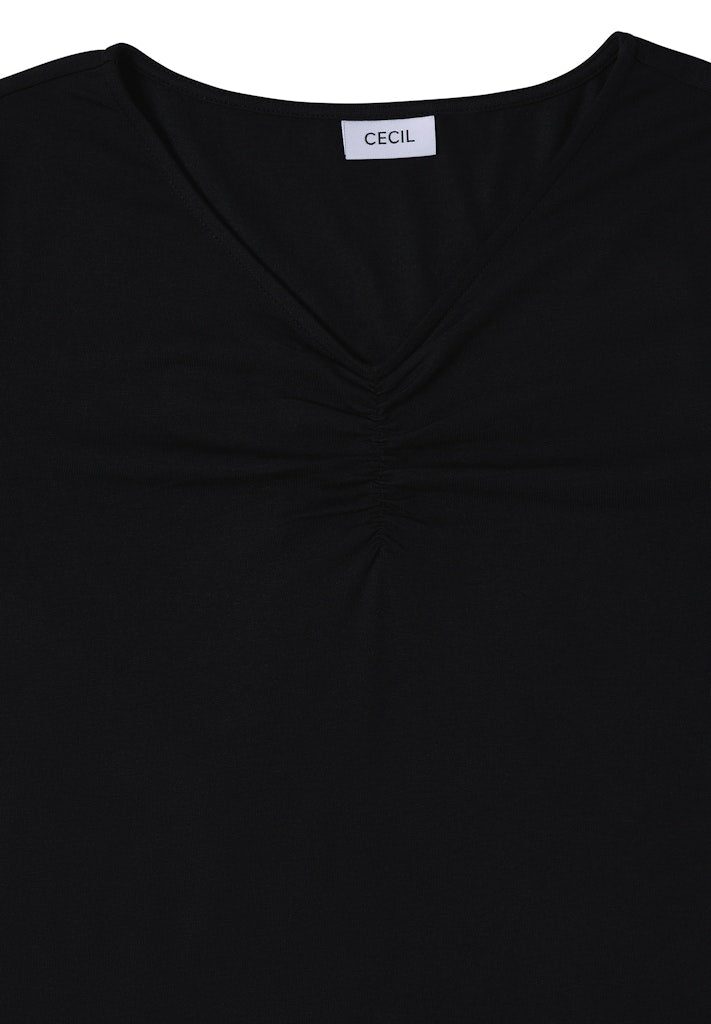 Cecil Damen T-Shirts Black