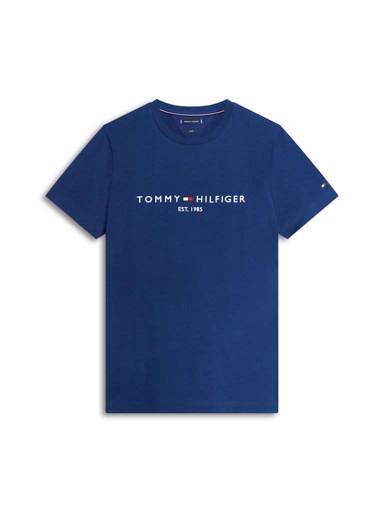 Tommy Hilfiger Herren T-Shirts kurz Dcc Blue