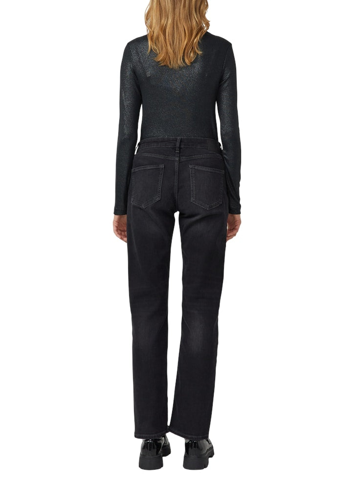 S. Oliver red Damen T-Shirts Grey/Black