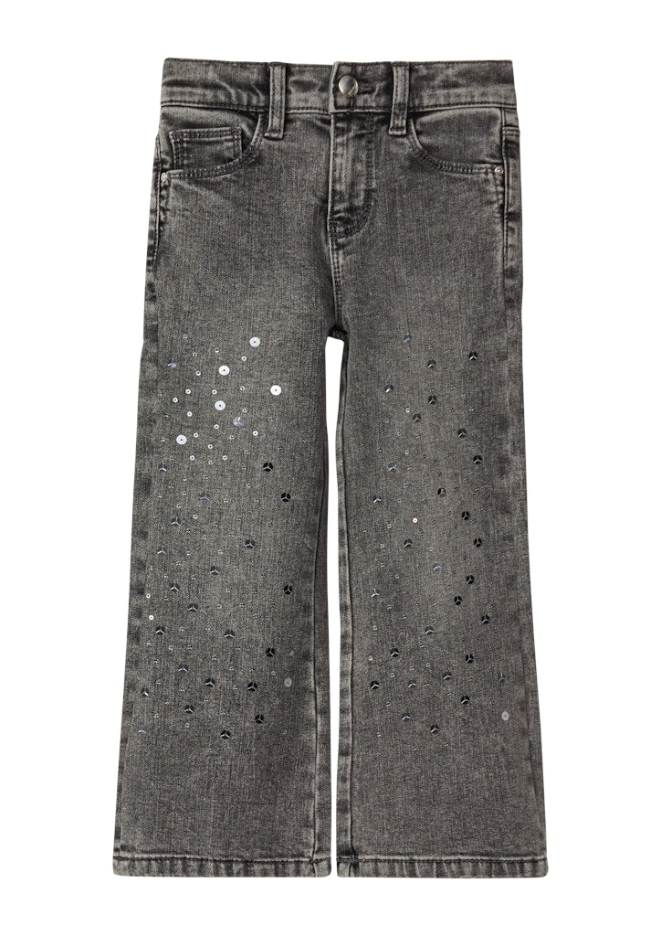 S. Oliver Mädchen Hosen, Jeans & Leggings Grey/Black