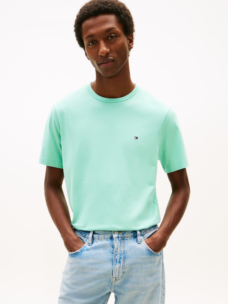 Tommy Hilfiger Herren T-Shirts kurz Csr Blue