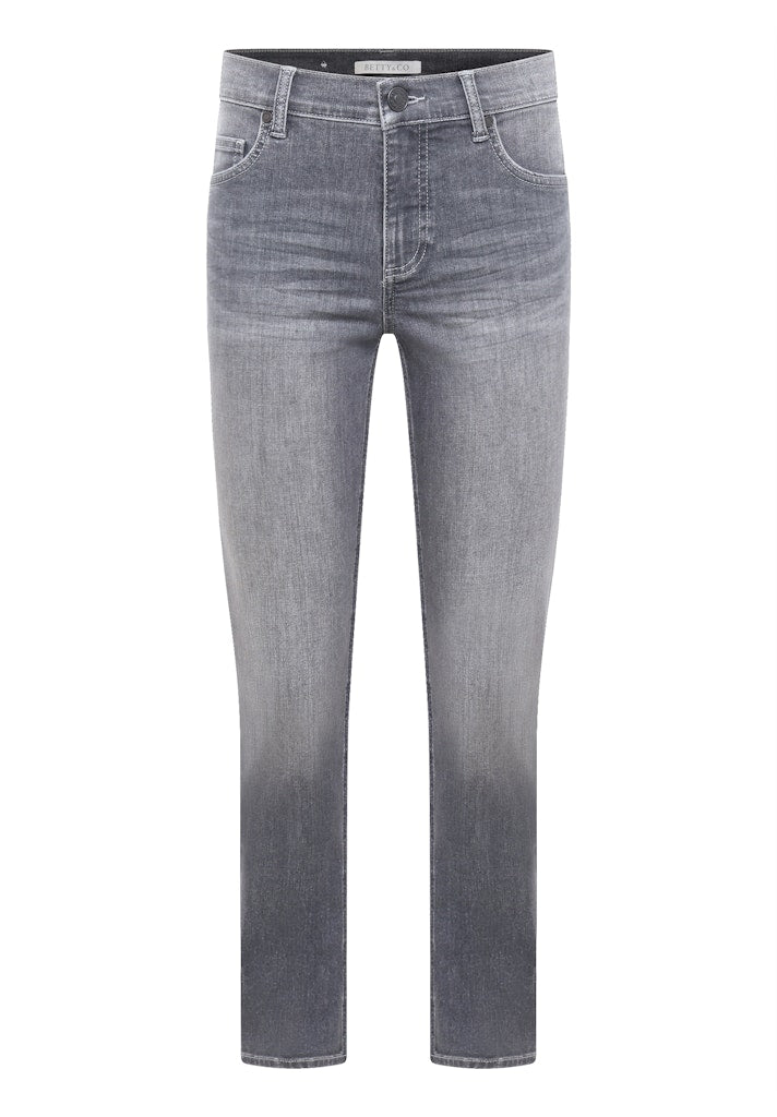 Betty & Co Damen Hosen Grey Denim