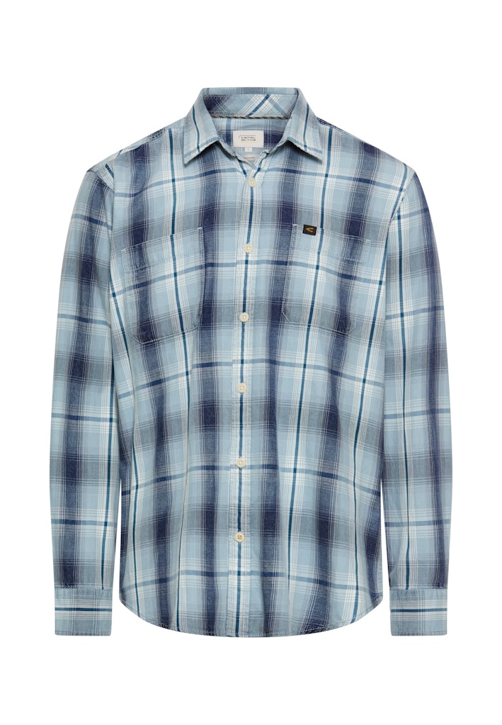 Camel active Herren Hemden Lyons Blue