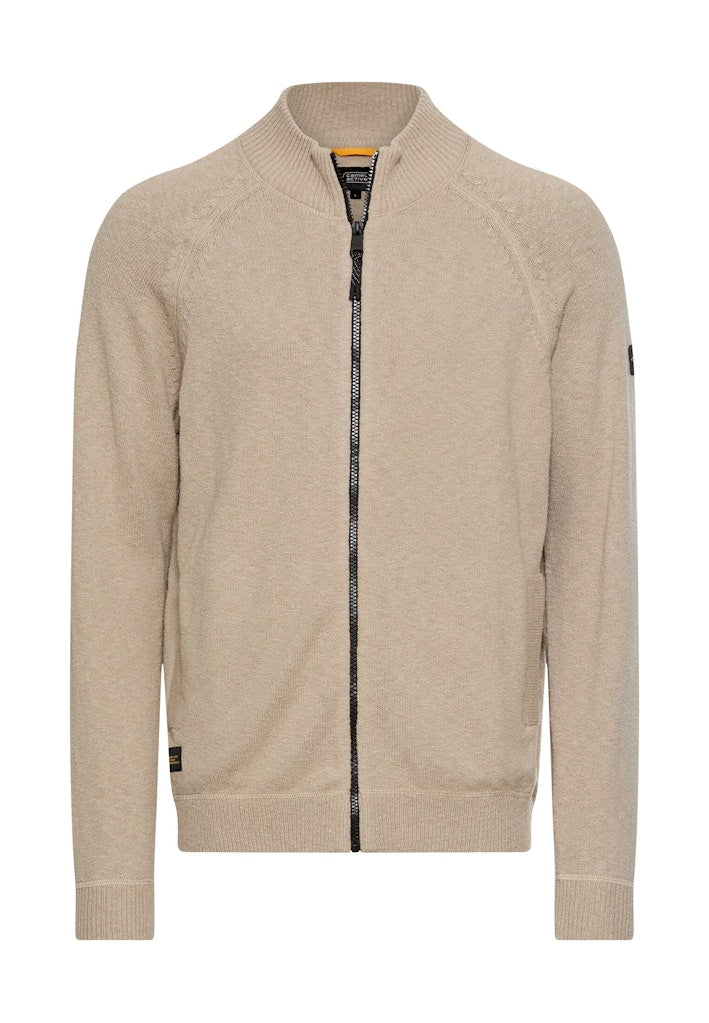 Camel active Herren Strickjacken Light Beige