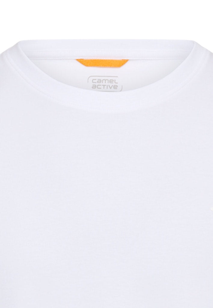 Camel active Herren T-Shirts kurz White