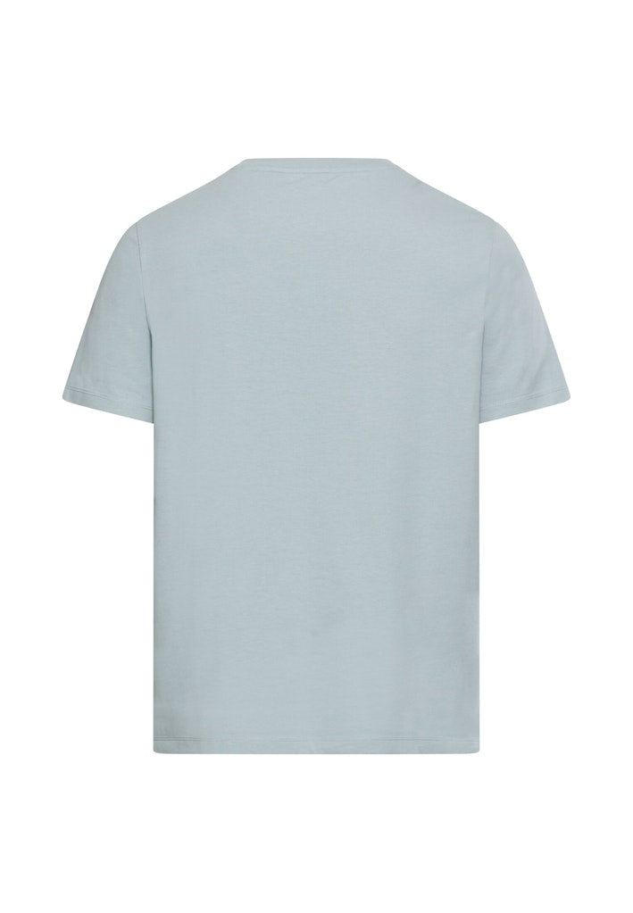 Camel active Herren T-Shirts kurz Aqua Blue