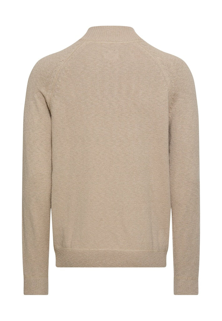 Camel active Herren Strickjacken Light Beige