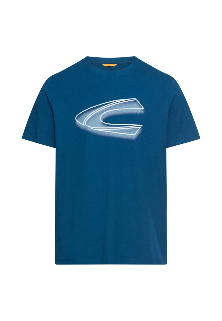 Camel active Herren T-Shirts kurz Lyons Blue