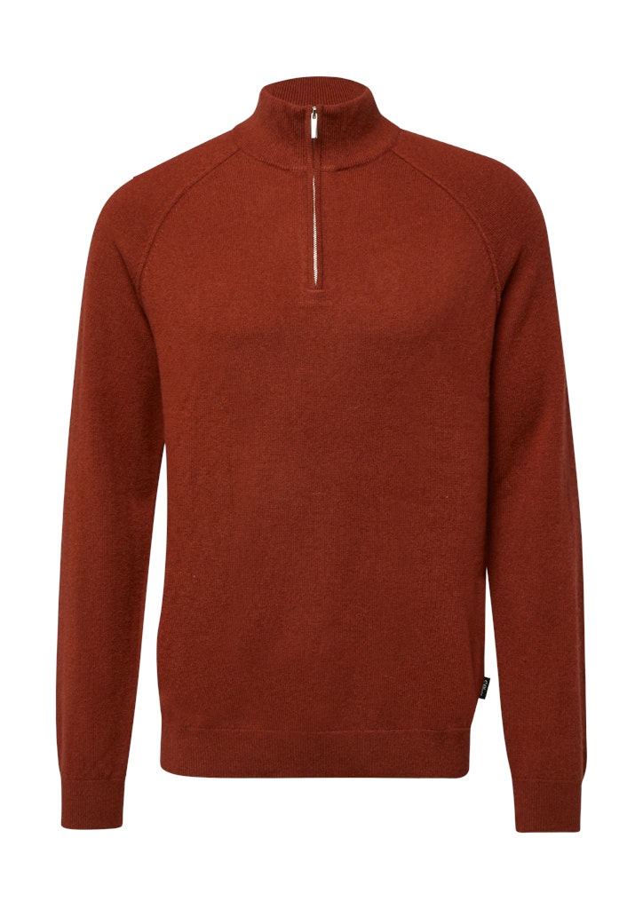 S. Oliver black Herren Pullover Red