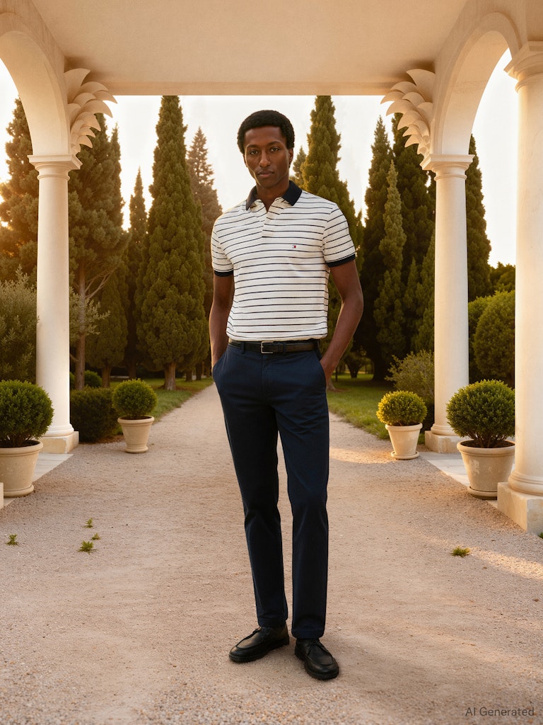 Tommy Hilfiger Herren Hosen Dw Blue