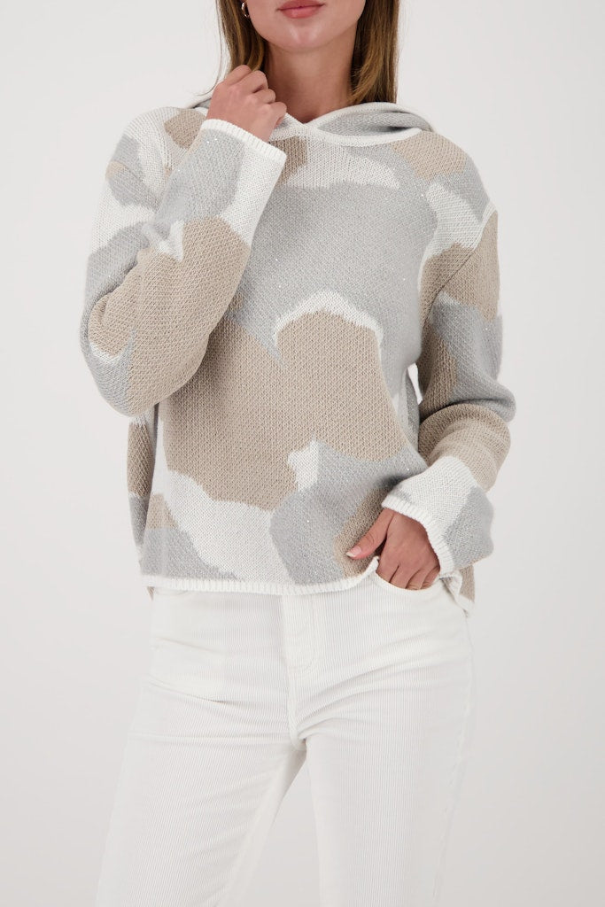 Monari Damen Pullover Lattemacchi