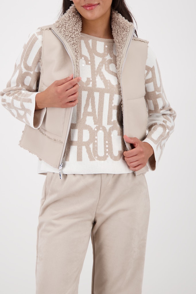 Monari Damen Outdoorwesten Lattemacchi